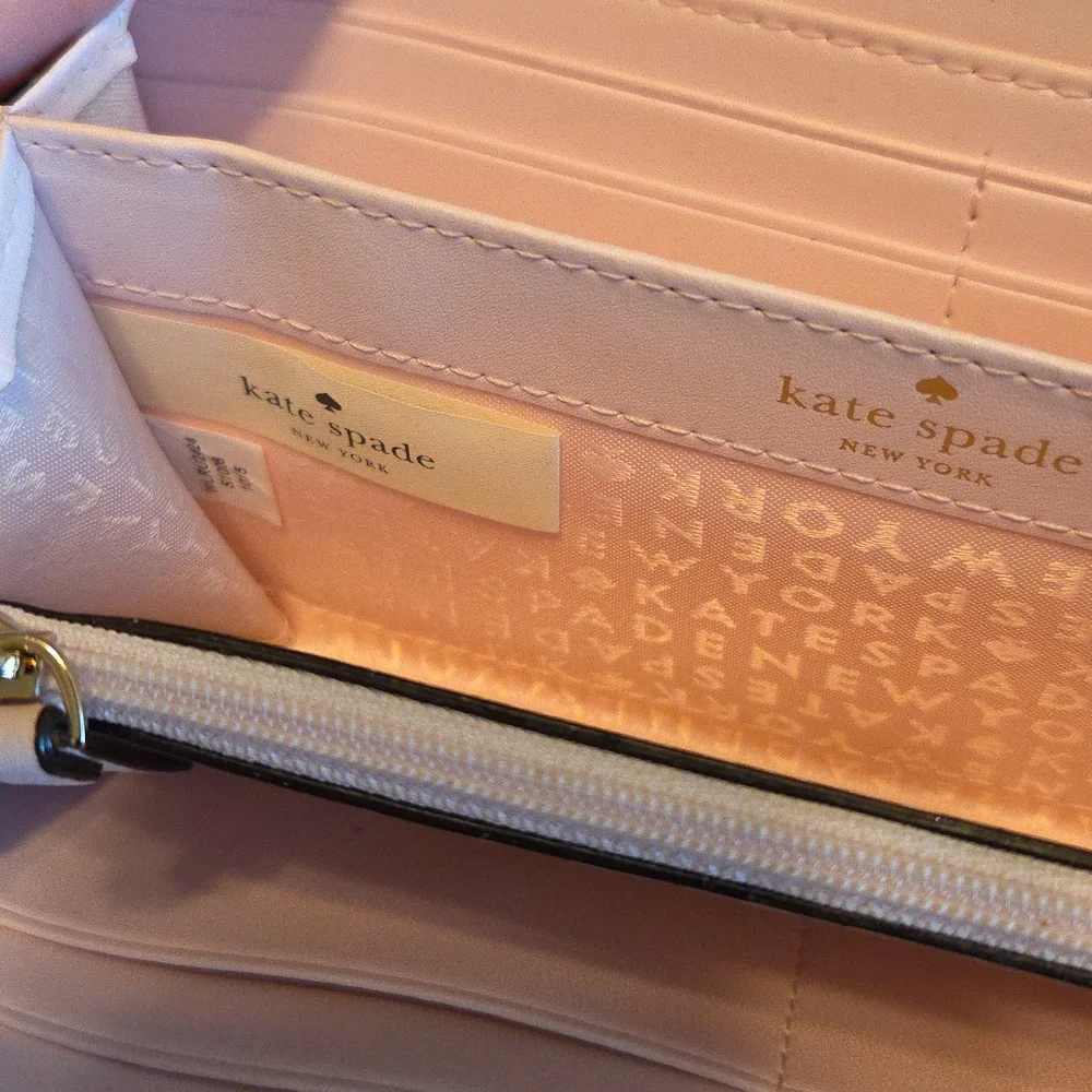 Kate Spade Signature Zip Wallet - Picture 9 of 12